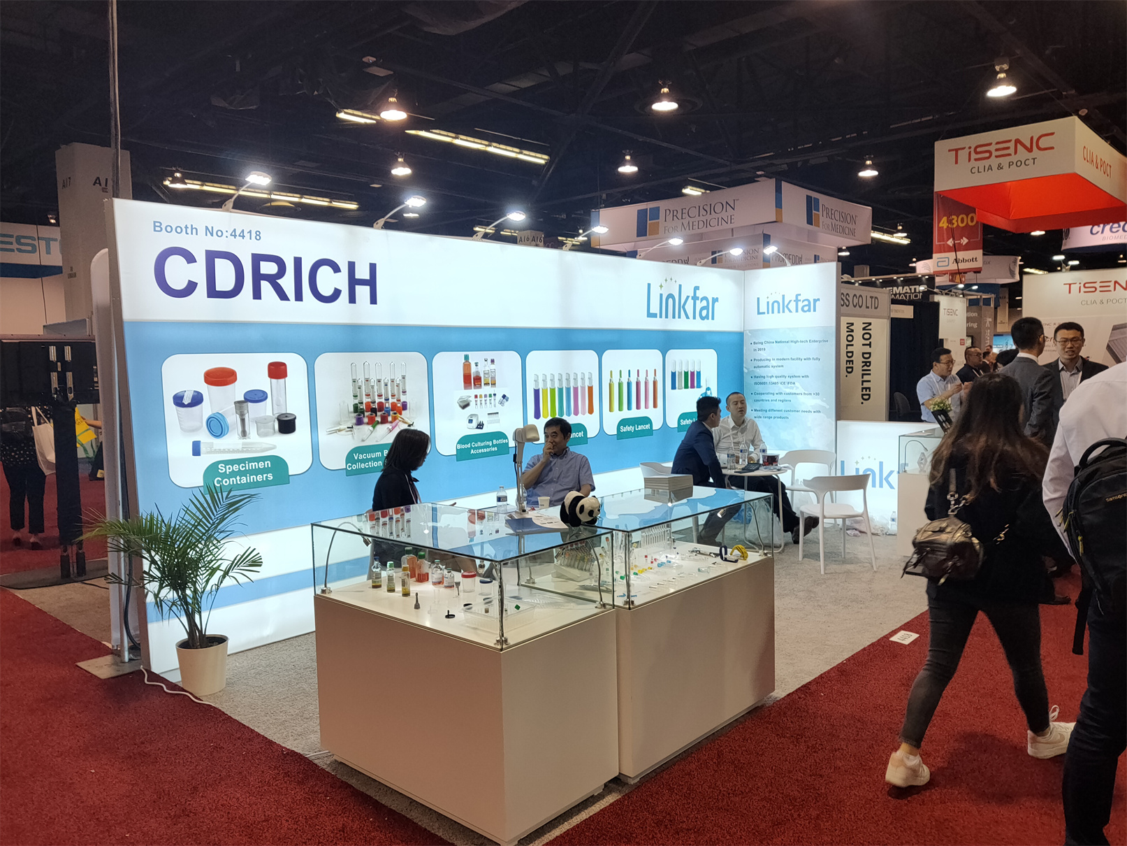 CDRICH 10′ x 20′ AACC Trade Show Booth Rental