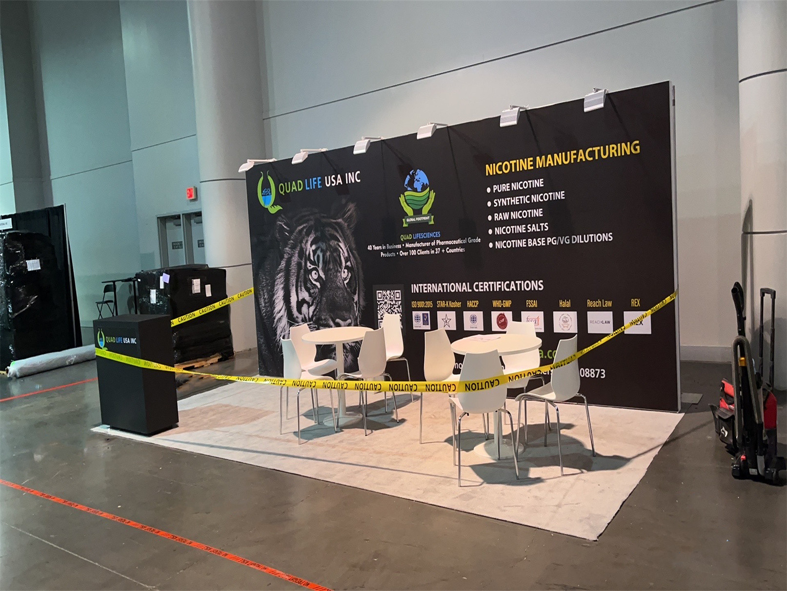 Quad Life USA Total Product Expo TPE 2023 10′ x 20′ Booth Rental