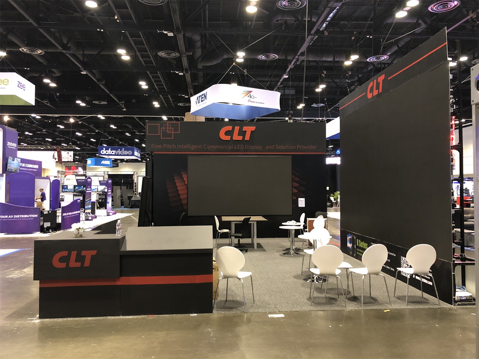 CLT 20′ x 30′ InfoComm Custom Trade Show Booth