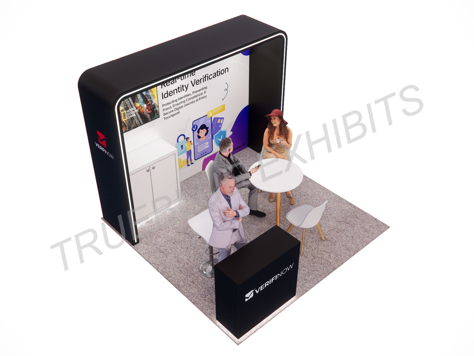 T17 10′ x 10′ Custom Trade Show Booth Design