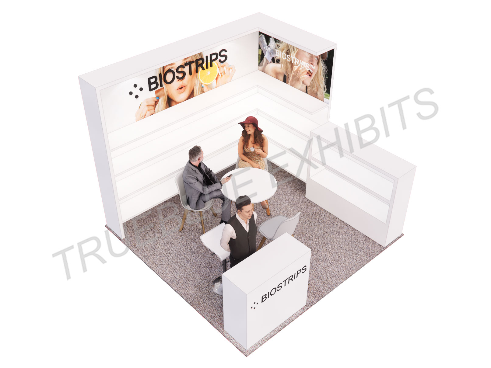 T21 10′ x 10′ Custom Trade Show Booth Design