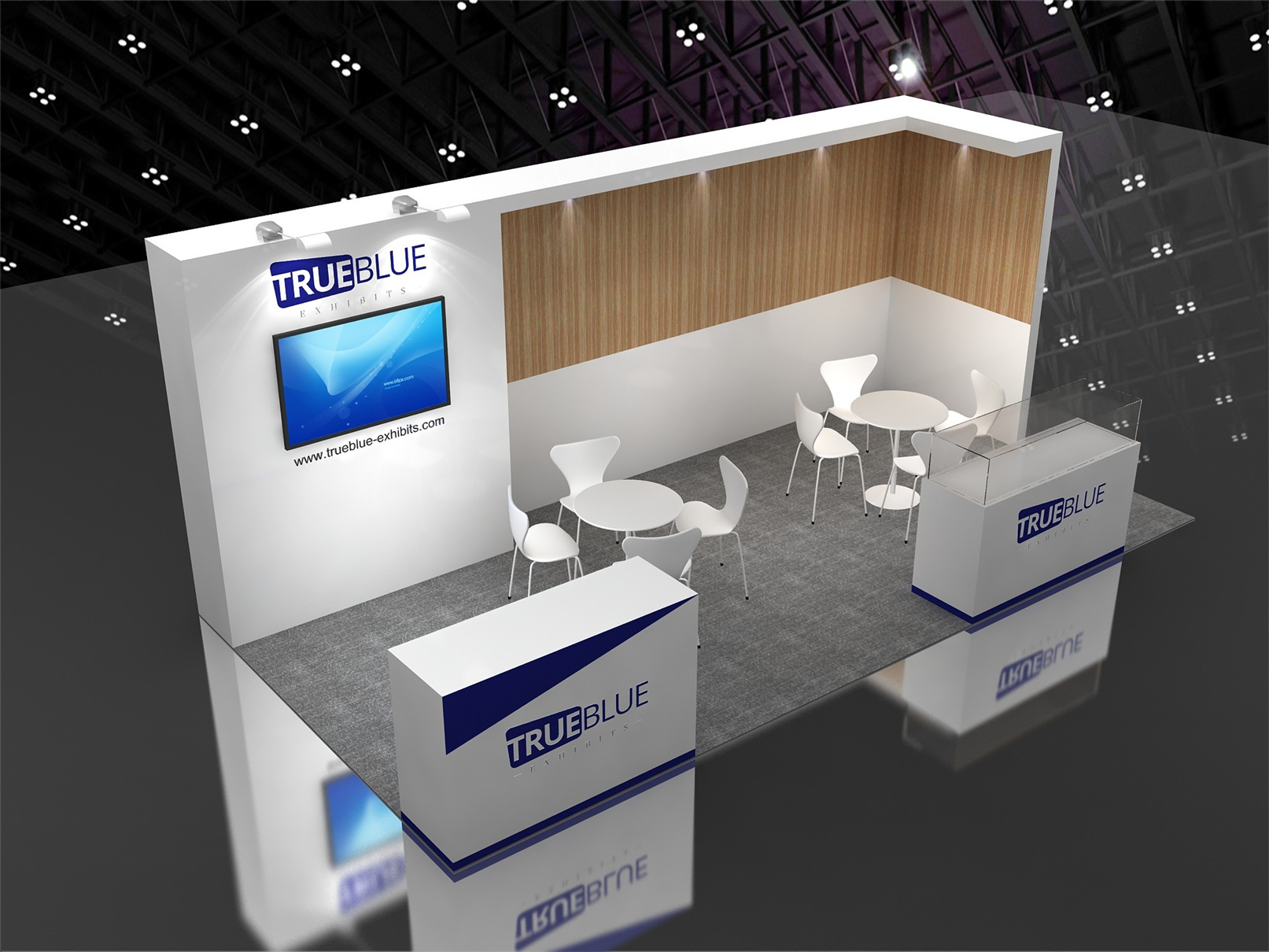 R21 10′ x 20′ Custom Trade Show Booth Design