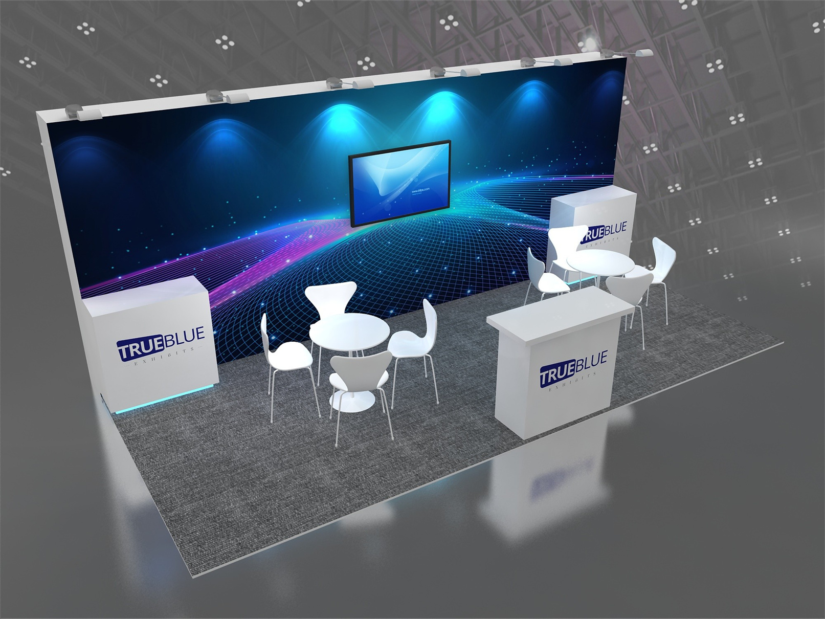 R9 10′ x 20′ Custom Trade Show Booth Design