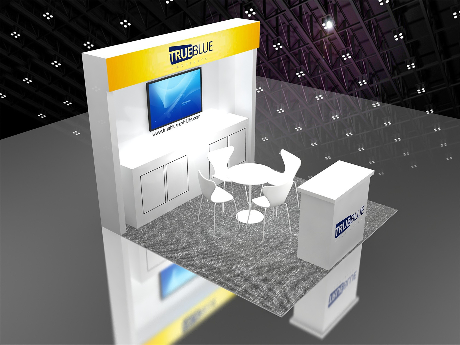 T25 10′ x 10′ Custom Trade Show Booth Design