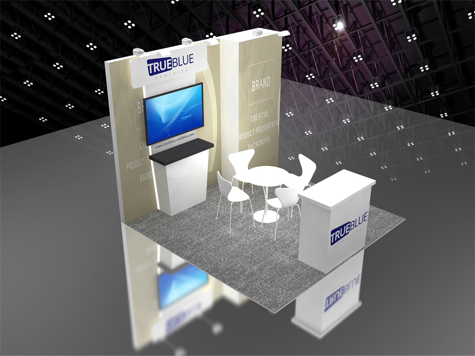 T26 10′ x 10′ Custom Trade Show Booth Design
