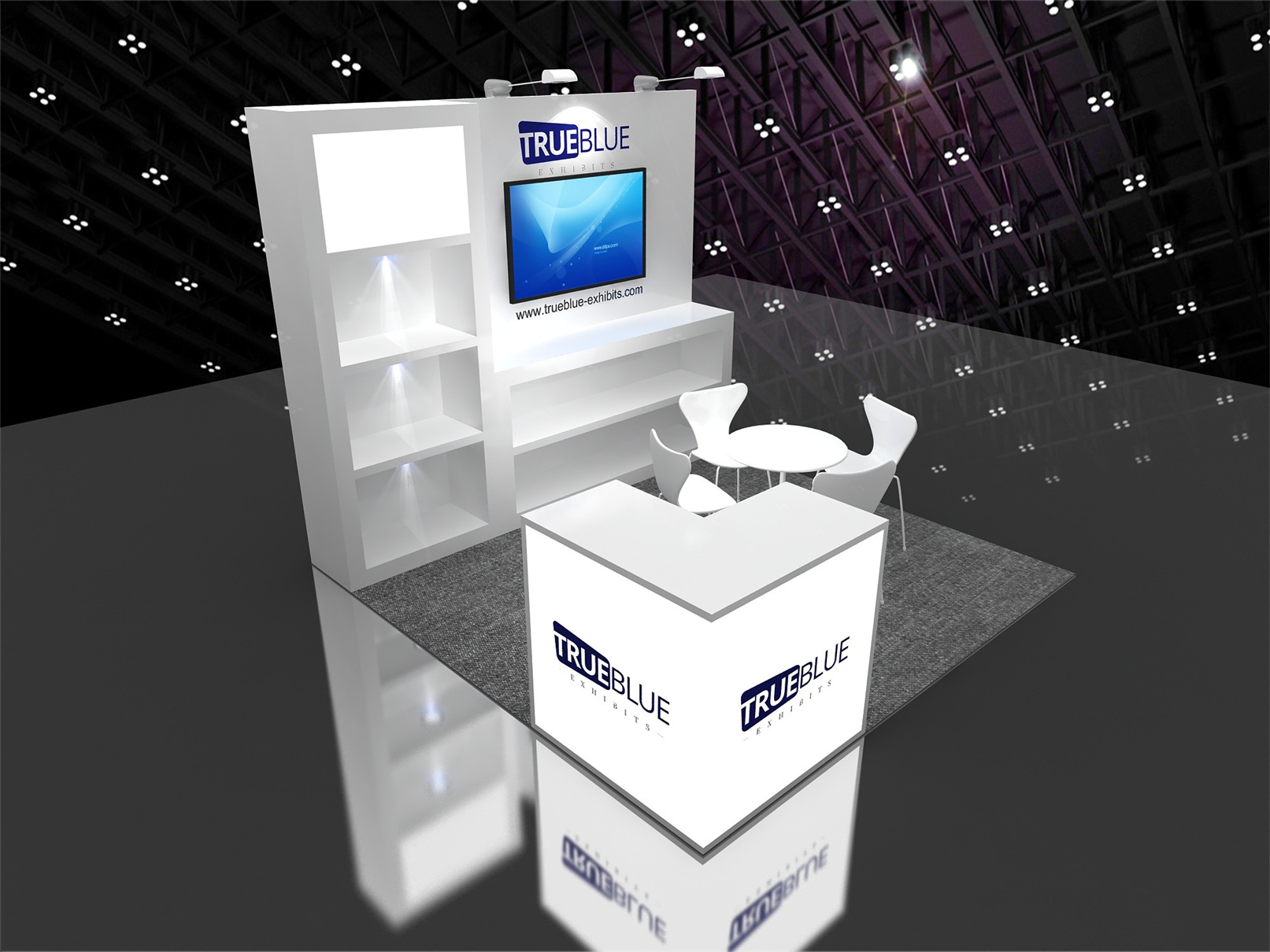 T31 10′ x 10′ Customizable Trade Show Booth Design
