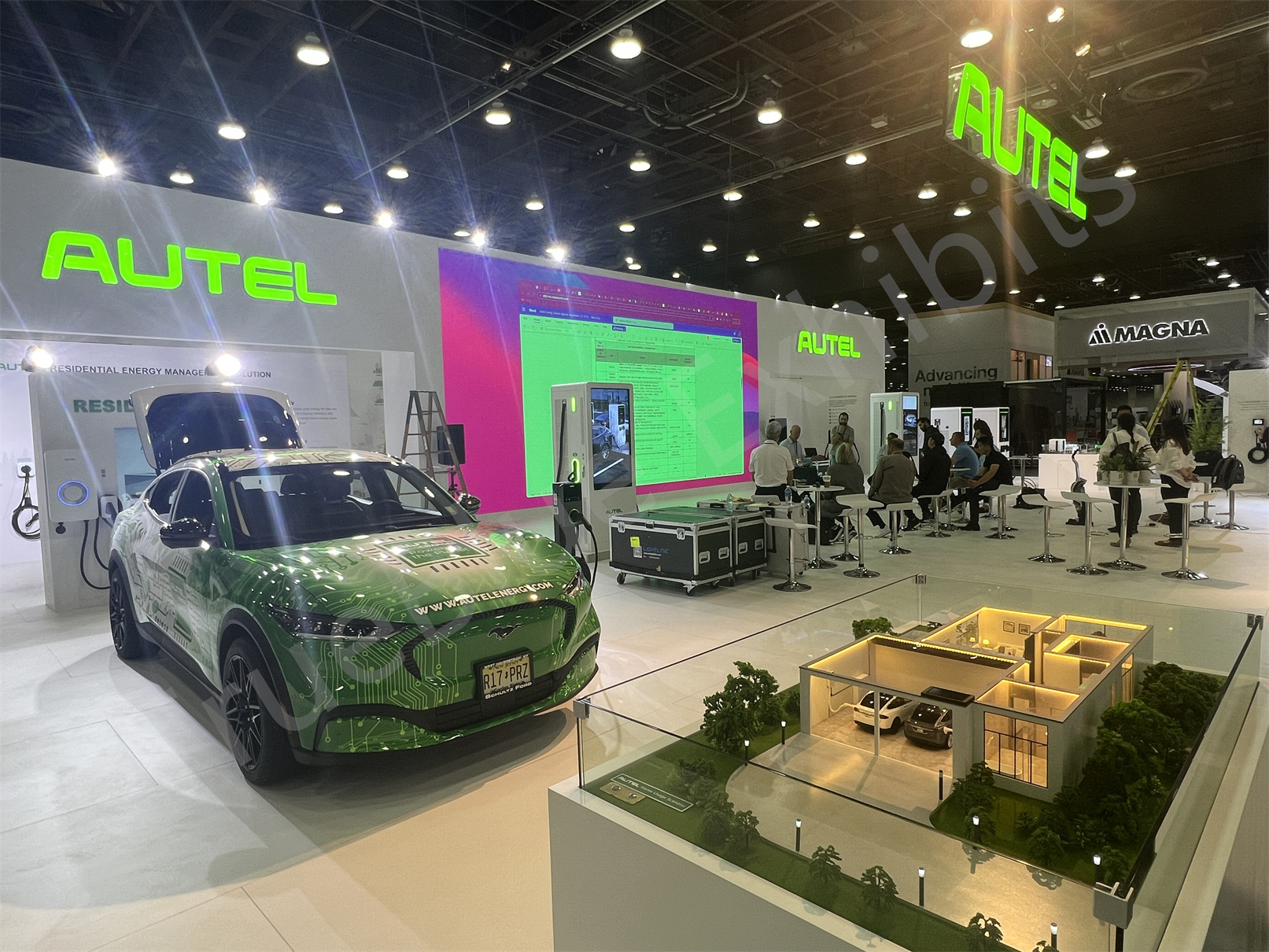 Autel 60′ x 80′ Detroit Auto Show 2022 Custom Booth *U.S. President Visit