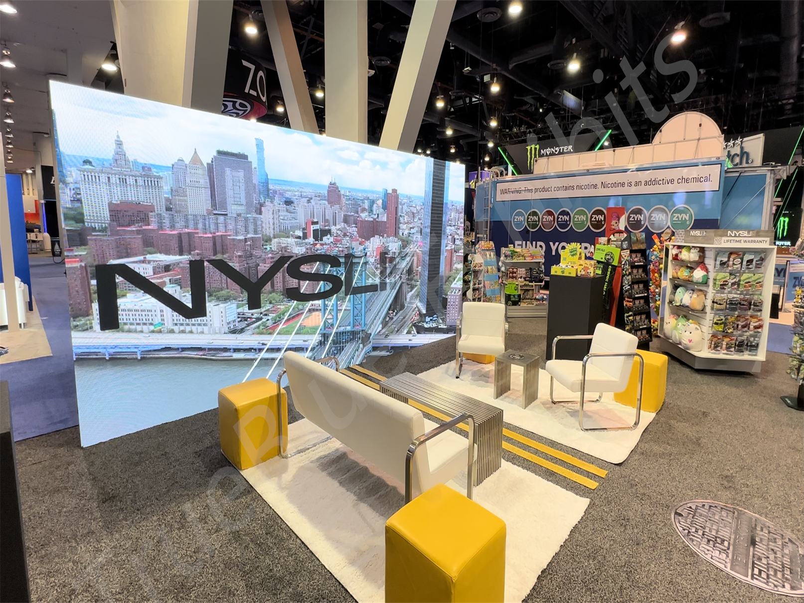 NYSLIFE NACS Show P3.9 20’ x 8’ LED Video Wall Rental * New LED Panels Arrived