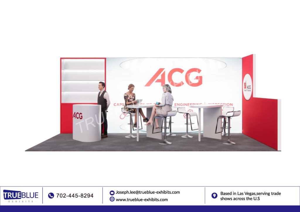 Acg Natural Product Expo West Led Video Wall Booth Rental