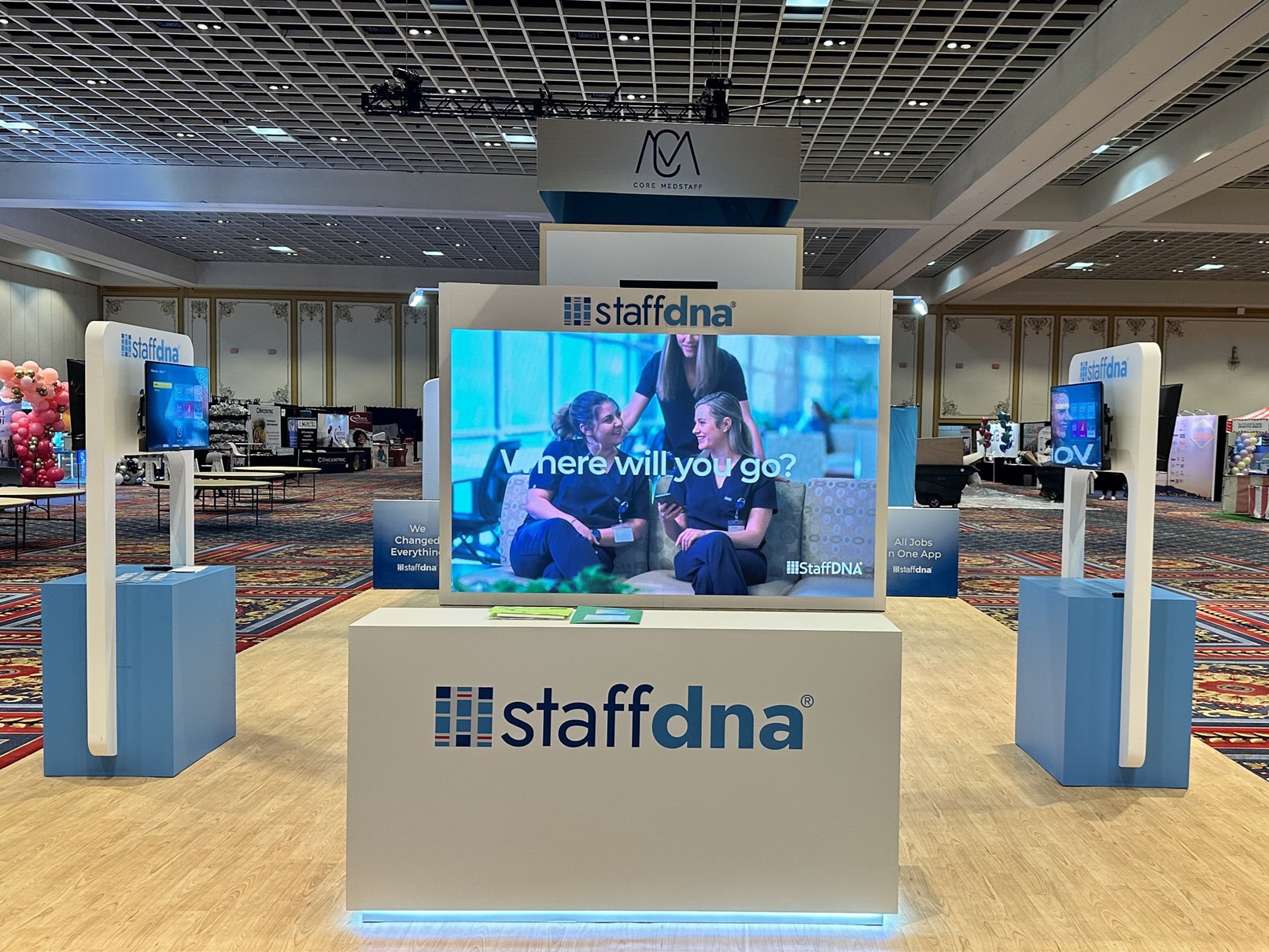StaffDNA 20′ x 30′ TravCon LED Video Wall Stand Rental