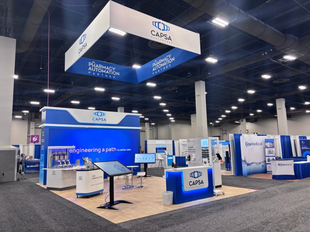Capsa Healthcare 20' x 30' ASHP Midyear Clinical Meeting Exhibit Rental