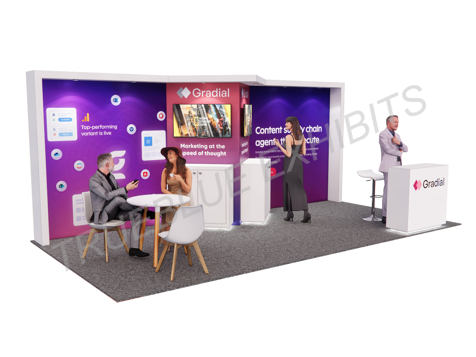 R56 Money 2020 Venetian Expo Trade Show Booth Rental