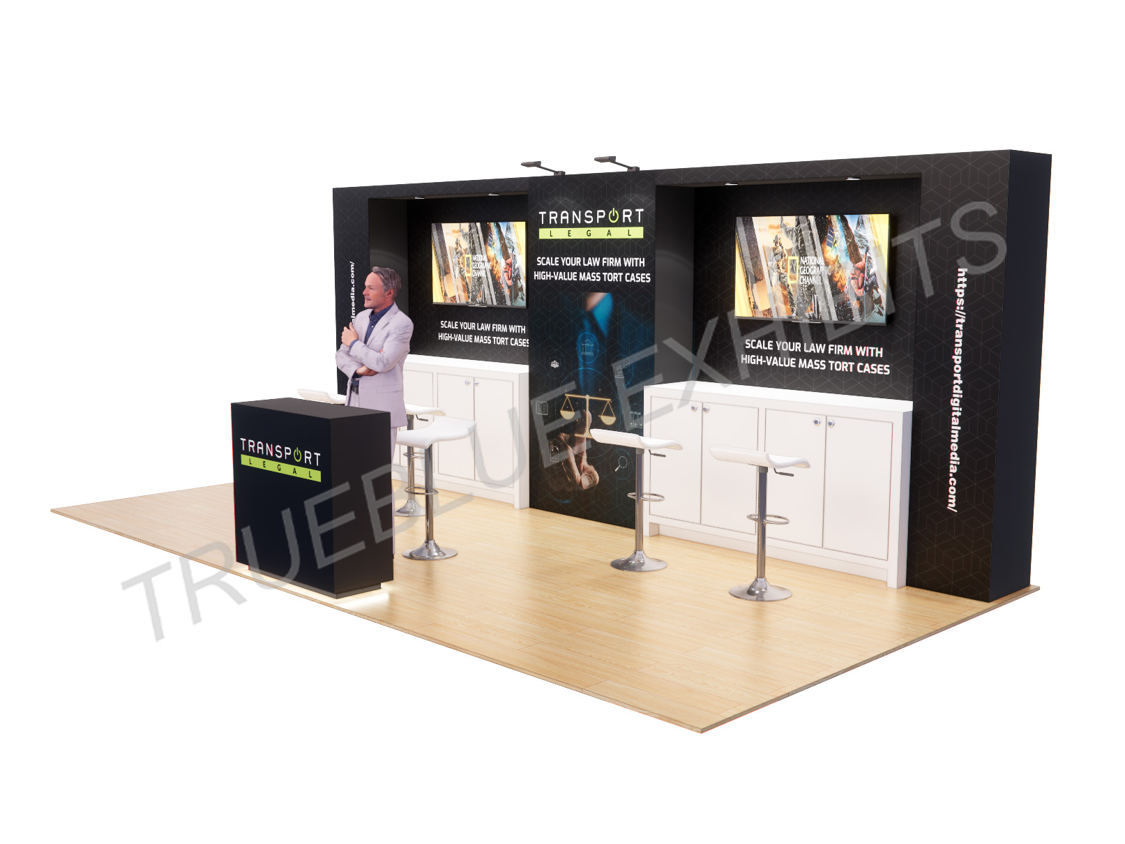 R62 NAB Show Custom Trade Show Exhibit Design