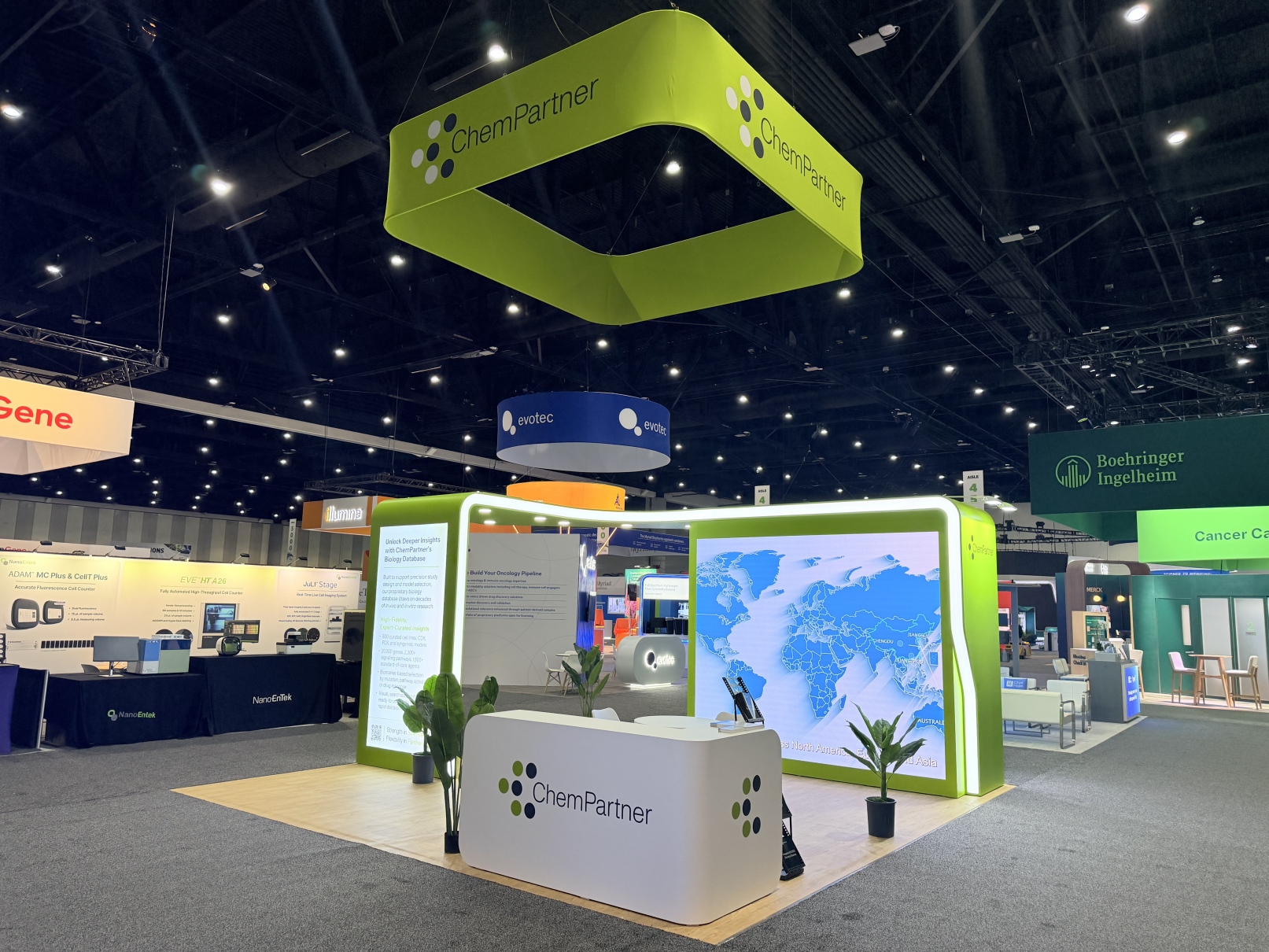 ChemPartner 20′ x 20′ AACR 2026 San Diego Exhibit Rental