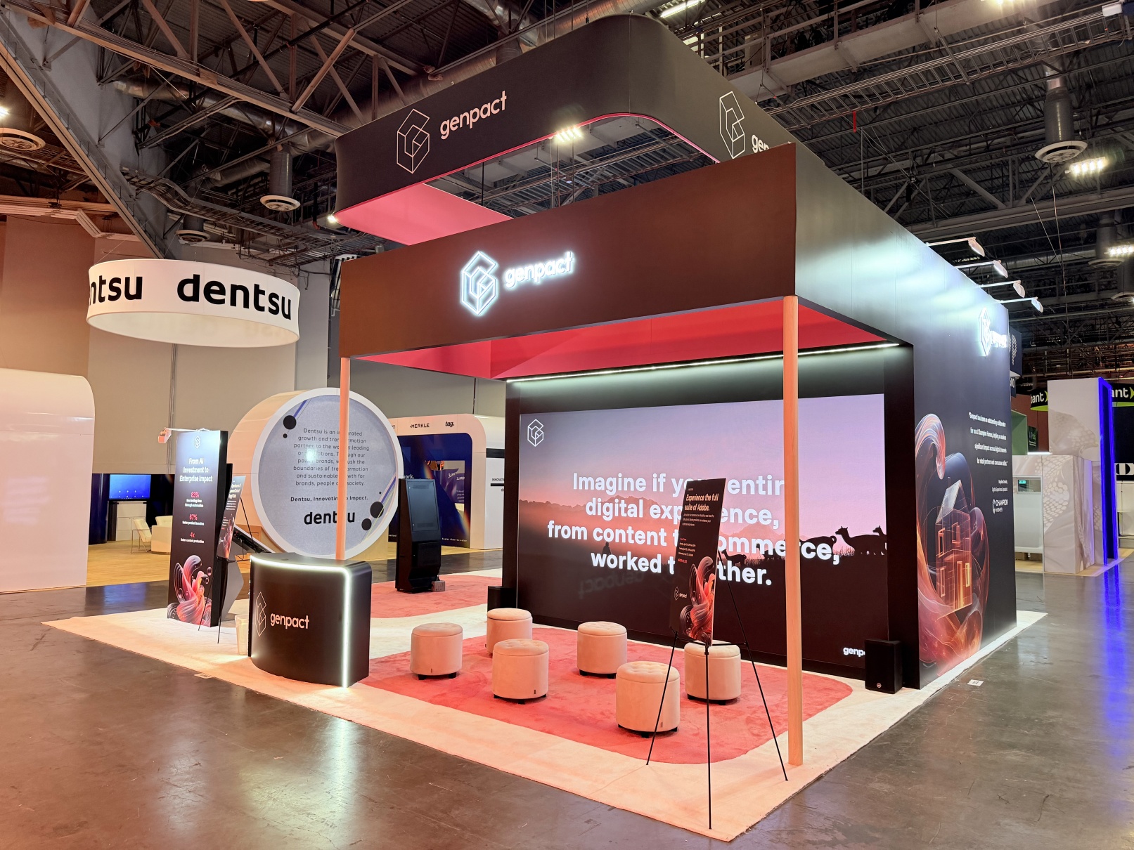 Las Vegas 30x30 Trade Show Booths - Custom Design & Build